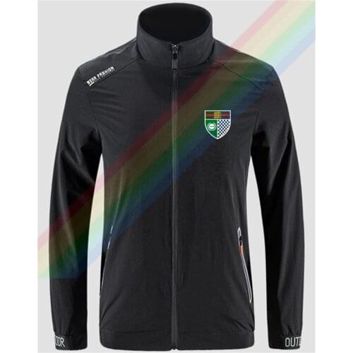 Castrol Crawler In The Shield Breathable Jacket Mens Outdoor Zippered Comfortable Light Soft Fashion Casual Front Printing