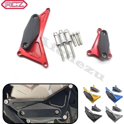 CNC Engine Guard Left Right Engine Cover Crash Protector Pads for BMW S1000XR HP4 S1000 XR S 1000XR Motorcycle