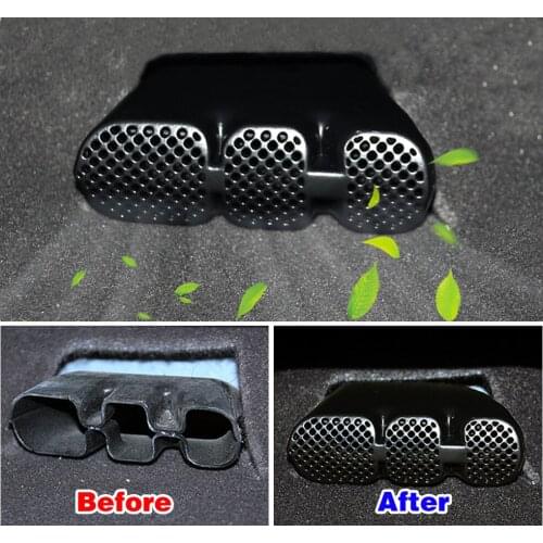 For Haval H6 2014-2020 Under Seat Floor AC Heat Air Conditioner Vent Outlet Grille Protective Cover Car Styling Trim
