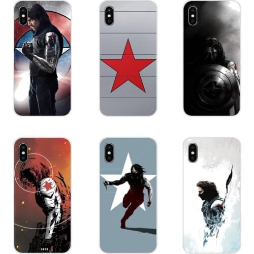 For Huawei Mate Honor 5X 6X 7 7A 7C 8 9 10 8C 8X 20 30 Lite Pro Winter Soldier Bucky Comics Accessories Phone Shell Covers