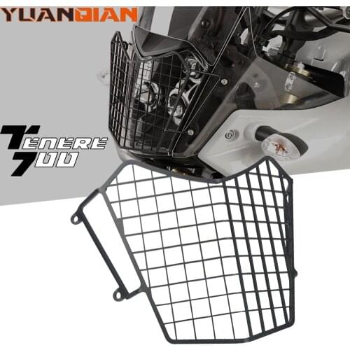 For Yamaha Tenere 700 Rally 2019 2020 2021 XTZ700 Tenere XT700Z XTZ690 TX690Z Tenere 700 Headlight Grille Guard Cover Protector