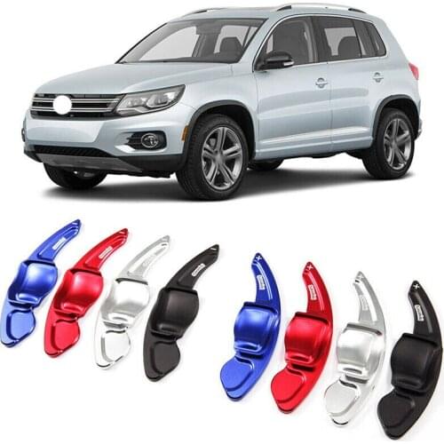 Savanini Alloy Add-On Steering Wheel DSG Paddle Shifters Extension For VolksWagen Tiguan 2010-2017