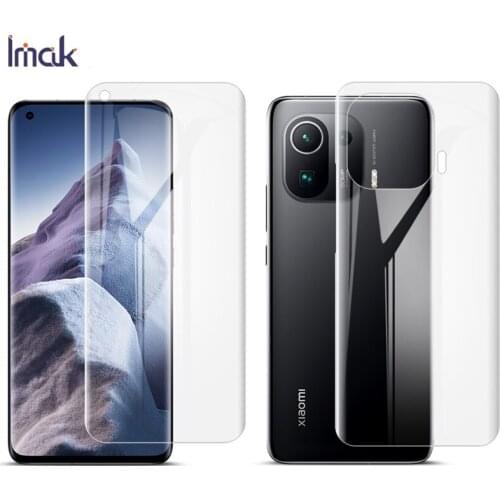 For Xiaomi Mi 11 Pro Screen Protector IMAK Full Coverage Protective Hydrogel Film for Xiaomi 11 Pro Mi11 Pro