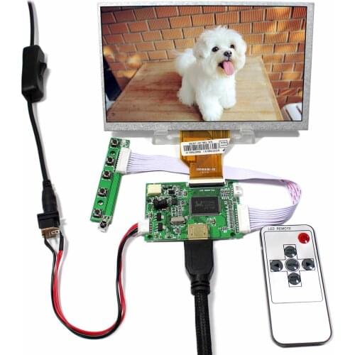 HD MI Input LCD Controller Board With 7inch AT070TN90 800x480 LCD Screen