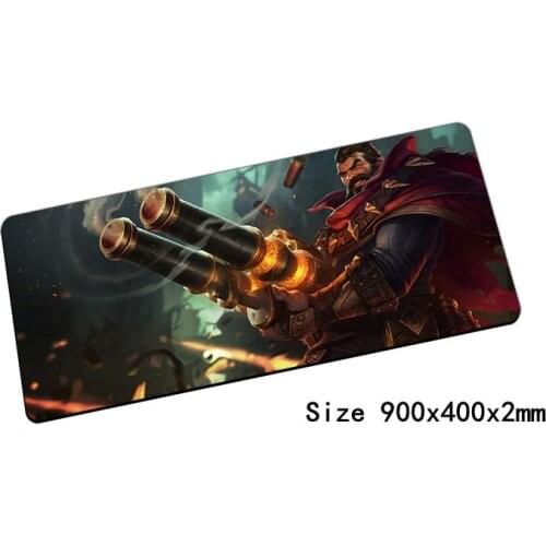 Graves mouse pad 900x400x2mm pad mouse lol notbook computer mousepad Outlaw gaming padmouse gamer keyboard mouse mats