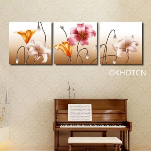 Classic Flower Daffodil Print Home Decor Beautiful Nordic Canvas Painting Wall Art Picture Living Room Nordic Art Decor Painting