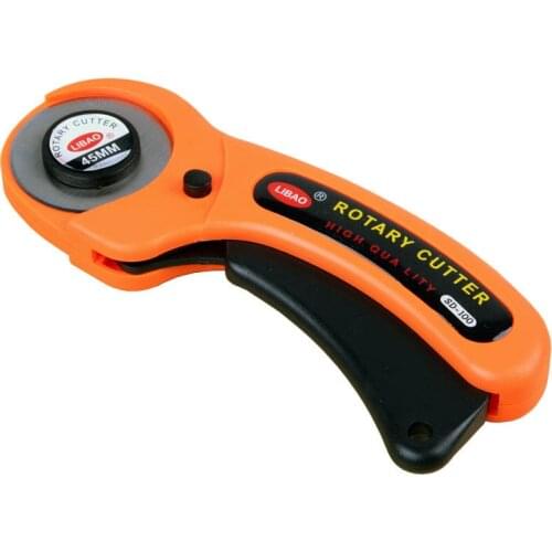 Round Roller Wheel Knife Practical Fabric Paper Vinyl Circular Cut Patchwork Cutting Cloth Leather Craft Sewing Tools