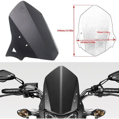 NC700X Motorcycle Windscreen Windshield Front Guide Plate Wind Screen Deflector Protector For HONDA NC 700X NC 700 X 2012 2013