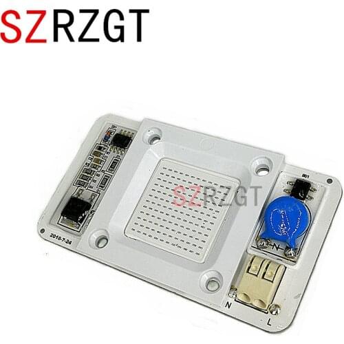 NEW Dimmable LED COB Lamp Chip 50W Green/Blue AC110V 220V Input Smart IC Driver Fit For DIY LED Floodlight Spotlight LED