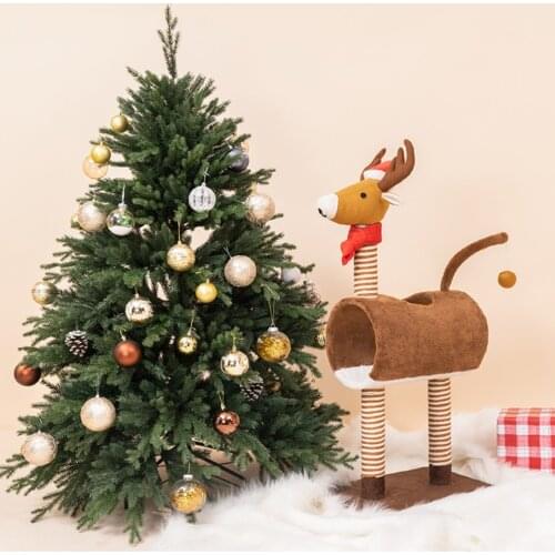 Elk cat climbing frame cat litter cat tree one cat jumping platform through sky pillar cat frame