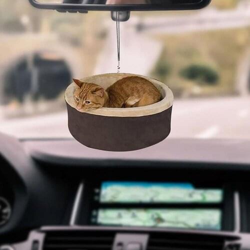 Flying Cat Car Pendant Creative Cartoon Cloth Cat Back Wall Decoration Cute Car Pendant