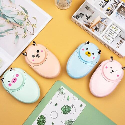 Portable Mini Hanging Neck Fan USB Rechargeable Leafless Quiet Fans Outdoor Office Travel Personal Small Fans Summer