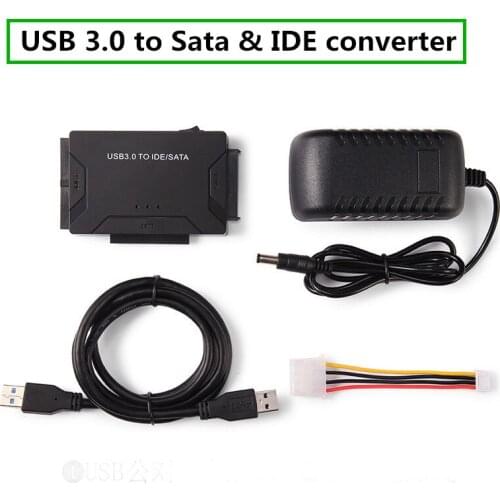 USB 3.0 SATA IDE multi-function hard drive adapter converter 2.5/ 3.5 US, UK and Europe