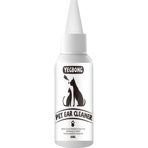 Pet Ear Cleaner Mite Removal Mite Removal Liquid for Cat Dog 2021 NEW