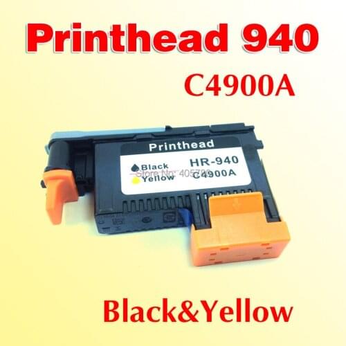 1x Black yellow printhead compatible for hp 940 print head C4900A 8000 8500w 8500A printer