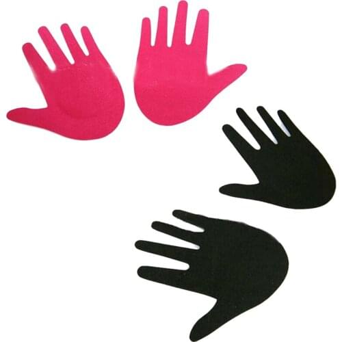 1Pair Nipple Covers Body Breasts Stickers Invisible Women Hand Shape Bra Pads Disposable Nipple Cover Bra For Adult Games