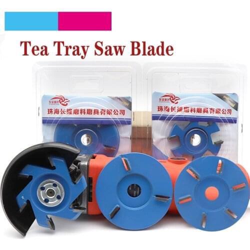1pcs Multiple-type Woodworking Hexagonal Disc Tea Tray Saw Blade 16mm Aperture For Angle Grinder Wood Carving Grinder Blade