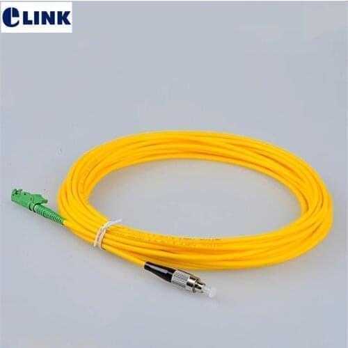 10pcs 40M E2000/APC fiber patch cord E2000/APC LC/APC ST SCAPC FC Simplex Singlemode 9/125um optical fibre jumper 40mtr IL