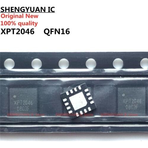 10 pcs/lot XPT2046 2046 QFN-16 Touch screen controller chip IC 100% new imported original 100% quality