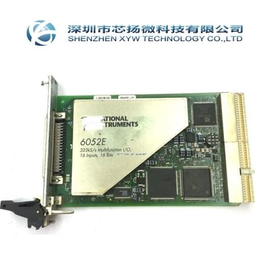 100% original 95% new ,NI PXI-6052E 333 kS/s, 16-bit, 16-channel analog input multifunction data acquisition card DAQ
