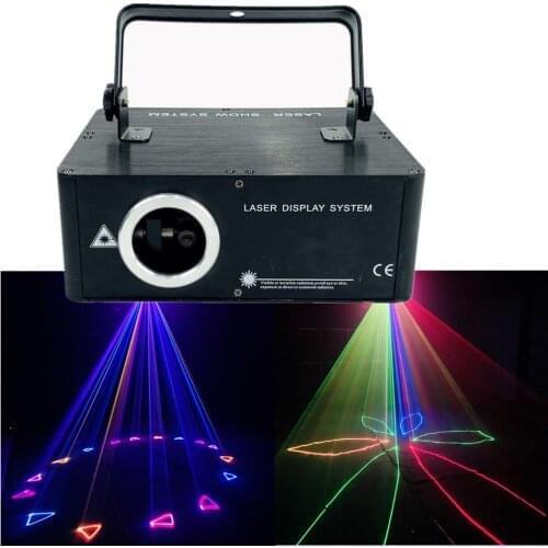 2000mW DMX 512 Scanner laser light RGB colorful Party Xmas DJ Disco Laser Lights 3D DJ light laser dj lights dmx beam light
