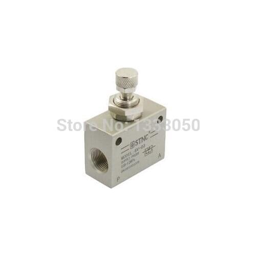 3/8"PT Male Thread One Way Metal Mechanical Pneumatic Gas Valve