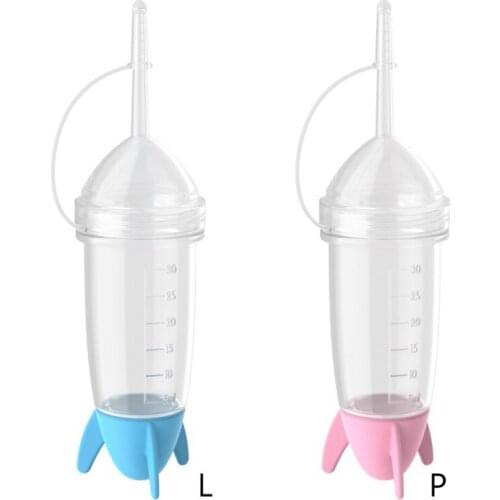 30ML Rocket Medicine Feeder Baby Feeding Water Feeding Milk Squeezable Tube Type Food Supplement Medicine Feeder 2021