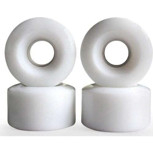 4Pcs Skateboard Wheels Longboard Wheels 78A Low Noise Wear-Resisting Road Field Skating 70% Springback 55X32mm