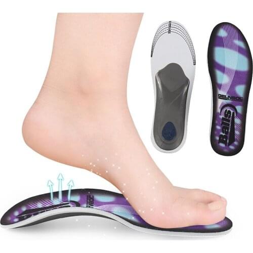 1 Pair Breathable shock absorption Orthotic insoles arch design fit snugly to the foot Insoles octant foot valgus Orthotic New