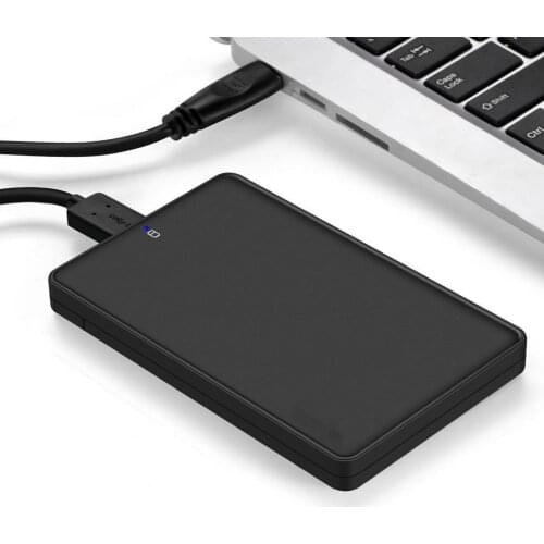 Mini Portable USB 3.0 Large Memory HDD Box Case for 2.5inch SATA Hard Disk 2021
