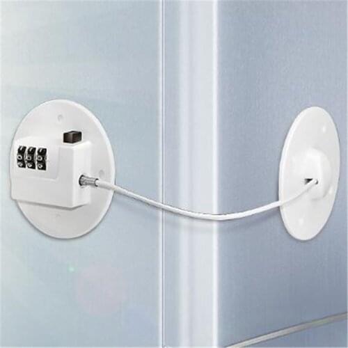 Multifunctional Punch-free Window Safety Lock Fixed Baby Thickening Stopper High-rise Refrigerator Buckle Children Falling