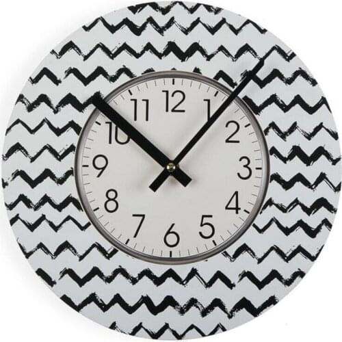 Wall Clock Lauren Wood (4 x 30 x 30 cm)