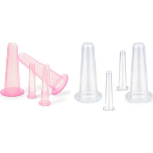 Natural Silicone Facial Cupping Vacuum Face Push Oil Shujing Suction Face Artifact