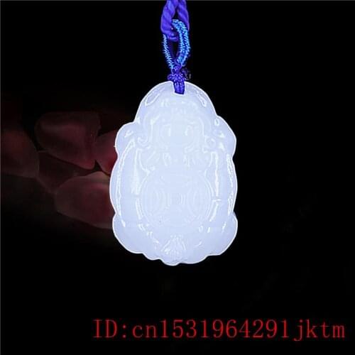 Jade Dragon turtle Pendant Necklace Men Fashion Accessories Charm for Mandarin duck Amulet Chinese Gifts Jewelry Carved Natural