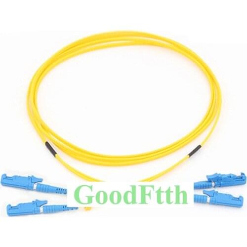 Fiber Patch Cord E2000-E2000 UPC SM Duplex GoodFtth 1-15m