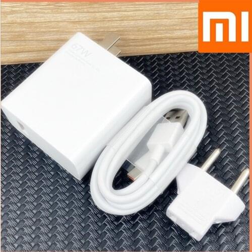 Original Xiaomi Mi 67W Turbo Fast Charger 5A USB Type C Cable for Xiaomi 11 Pro & Xiaomi 11 Ultra 36 Minutes Fully Charged