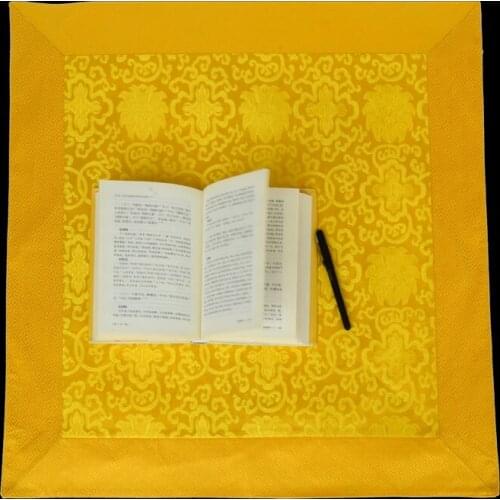 Custom Luxury Jacquard Small Cabinet Dust Protection Cover Chinese Silk Satin Side Tablecloths Bedside Table Covers Cloth