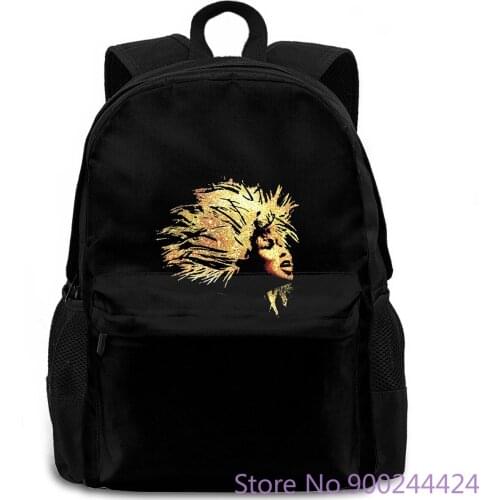 Tina Turner Tina The Musical Small Unworn Print women men backpack laptop travel school adult student