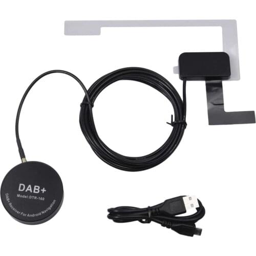 Universal DAB Antenna USB Adapter Receiver For Android Car Stereo Player DAB Receiver Box Auto Radio Aerial Antenna Cable