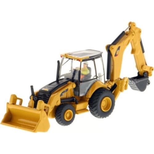 In Stock 85263 1:87 Scale Collectible Construction Vehicles Truck Model Toys Material 450E Backhoe Loader-High Line Series
