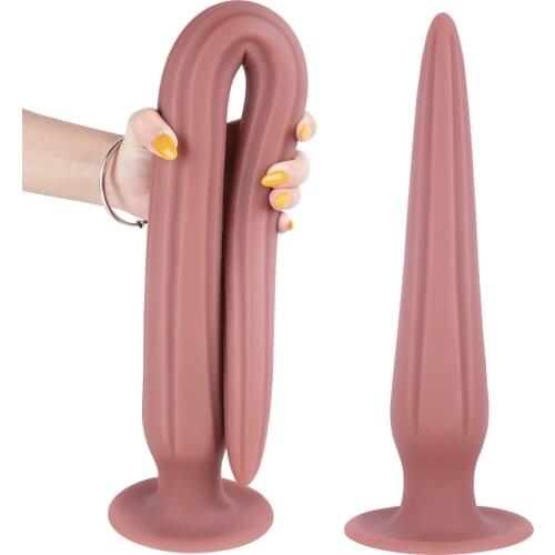 60cm Super Long Butt Plug Dildo Huge Anal Plug Vaginal Masturbation Anus Dilator Prostate Stimulator Anal Toys For Men Woman Gay