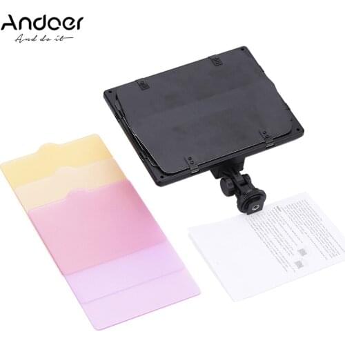 Andoer 300 LEDs 6000K Camera Photography Light Lamp Panel for Canon Nikon Pentax Sony Olympus Fujifilm DSLR DV Camcorder