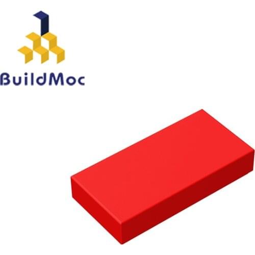 BuildMOC 3069 30070 Tile 1x2 high-tech Changeover Catch For Building Blocks Parts DIY Educational Classic Brand gift Toys