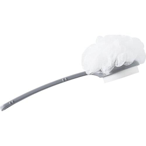 PVA sponge double sided shower brush back exfoliating scrub skin massager with handle body brush bathroom accessories