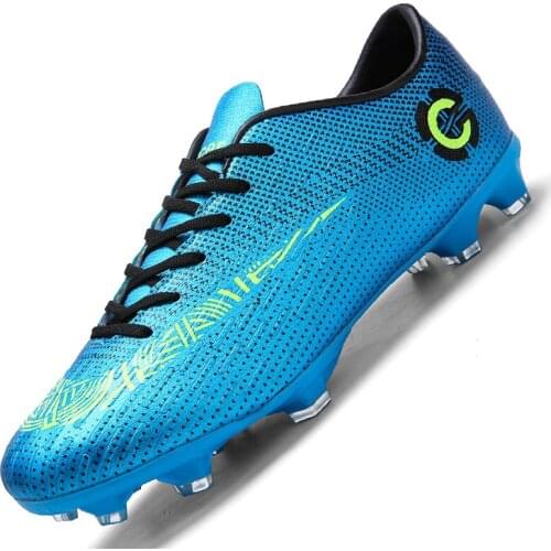 Brand Indoor Men Soccer Cleats Kids Adult Boy Girl Training Football Boots Unisex Sport Sneakers Women Trainers Shoes Size 32-45