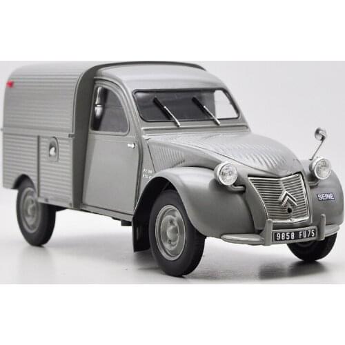 Classic alloy vintage car model for NOREV 1:18 Citroen 2CV FOURGONNETTE 1957 decast Van car model