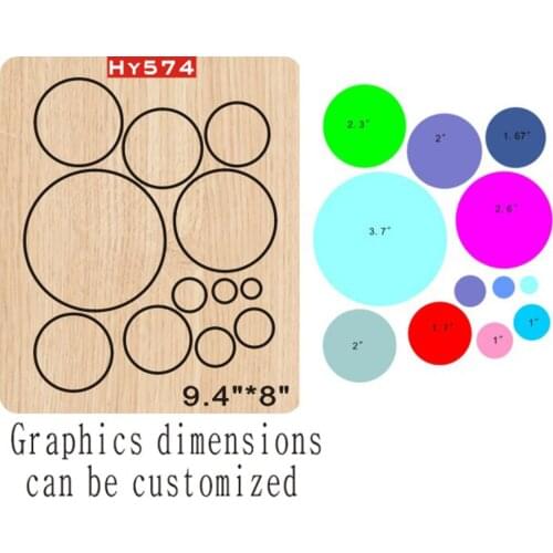 Round cutting dies 2019 die cut &wooden dies Suitable for common die cutting machines on the market