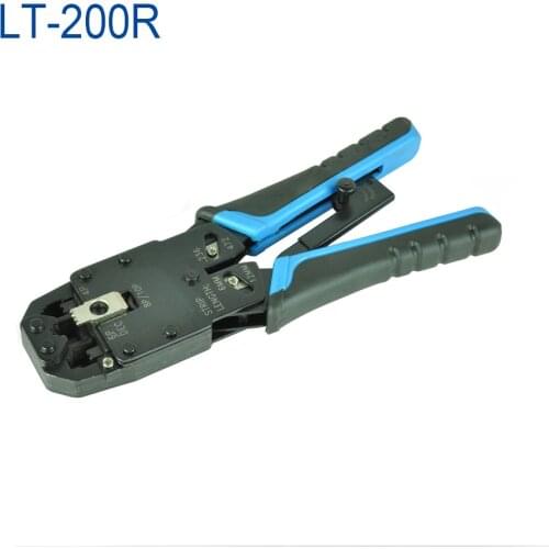 8P8C crimping tool modular crimp,strip and cut tool with ratchet AMP 6P,4P,8P,10P crimping plier UTP/STP cable RJ45 crimp tool