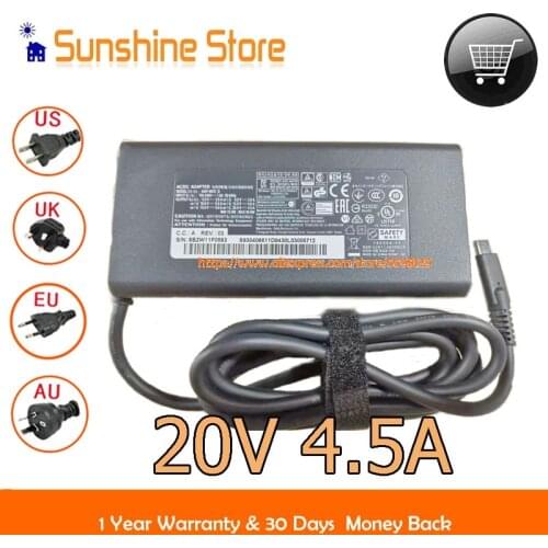 20V 4.5A 90W Genuine For MSI ADP-90FE D Ac Adapter Type-c For A10sc-002it Prestige 15 A10SC 14 A10RB 14 A10M A10SC Power Supply