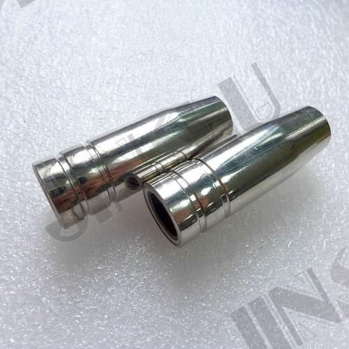 15AK Nozzle 2PK Binzel Style Shroud Gas CO2 Shield Nozzle MB 15AK 15 Torch Consumables For MIG Welder